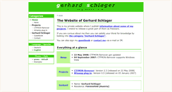 Desktop Screenshot of gerhard-schlager.at